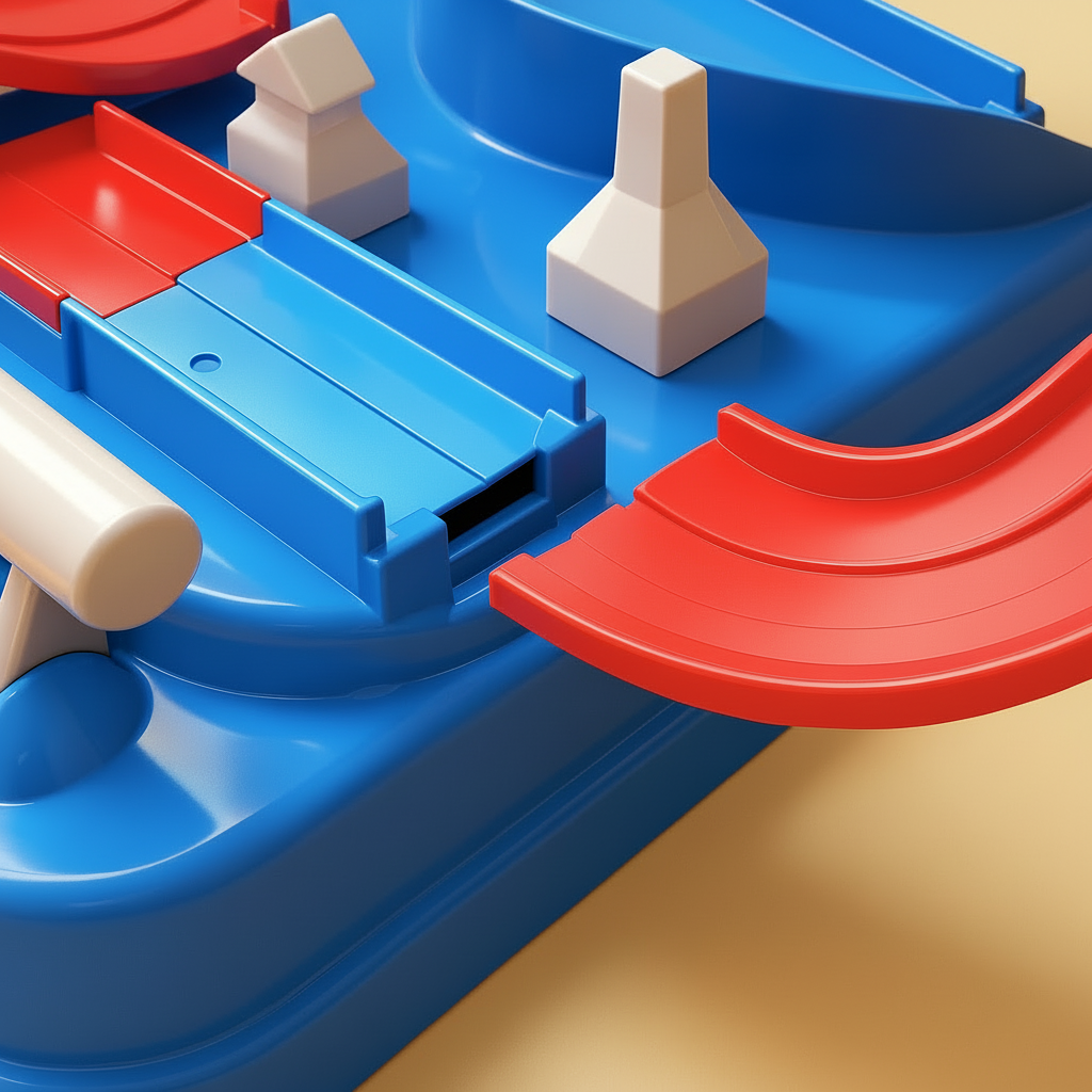 Autorennbahn Spiel Stadt Abenteuer Puzzle Spiel