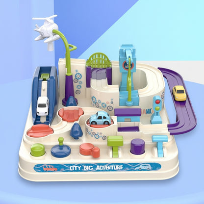 Autorennbahn Spiel Stadt Abenteuer Puzzle Spiel