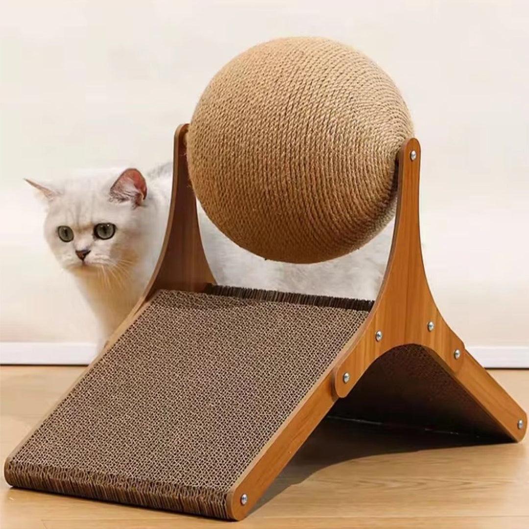 Katzenkratzball Interaktives Kletterspielzeug