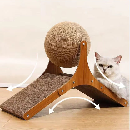 Katzenkratzball Interaktives Kletterspielzeug