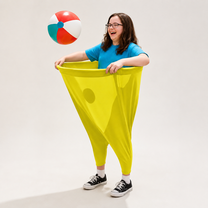 Catching Ball Game Oversized Trousers Active Play Fun