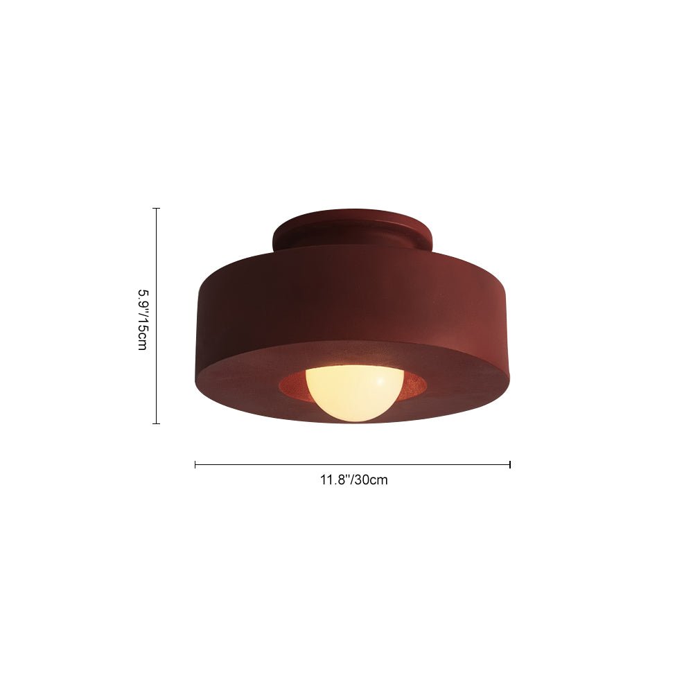 CeraCyl Loftlampe | Geometrisk Nordisk Design
