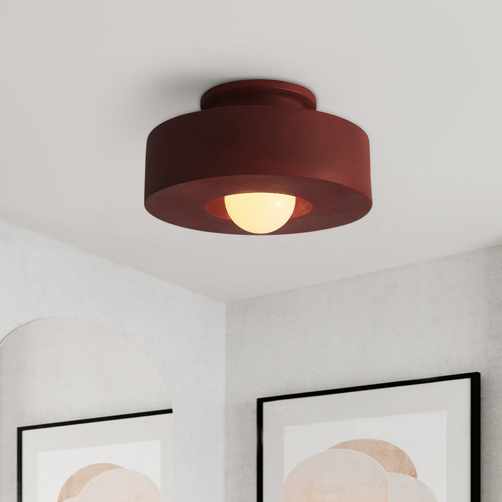 CeraCyl Ceiling Light | Geometric Nordic Design