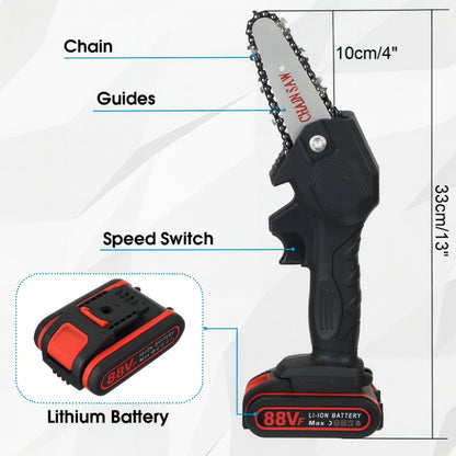 Chainsaw Cordless Mini Pruning Cutter Tool