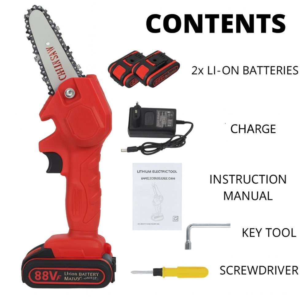 Chainsaw Cordless Mini Pruning Cutter Tool
