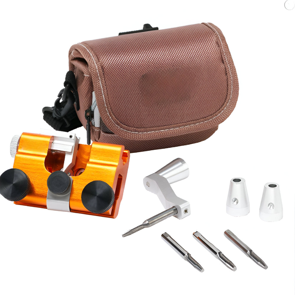 Chainsaw Sharpener Jig Guide Clamp Precision Chain Grinding Tool