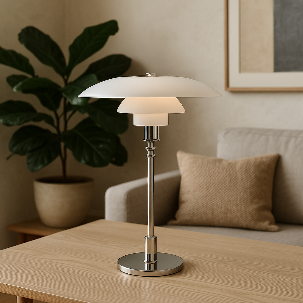 Danish Design Bordlampe | Skandinavisk Elegance