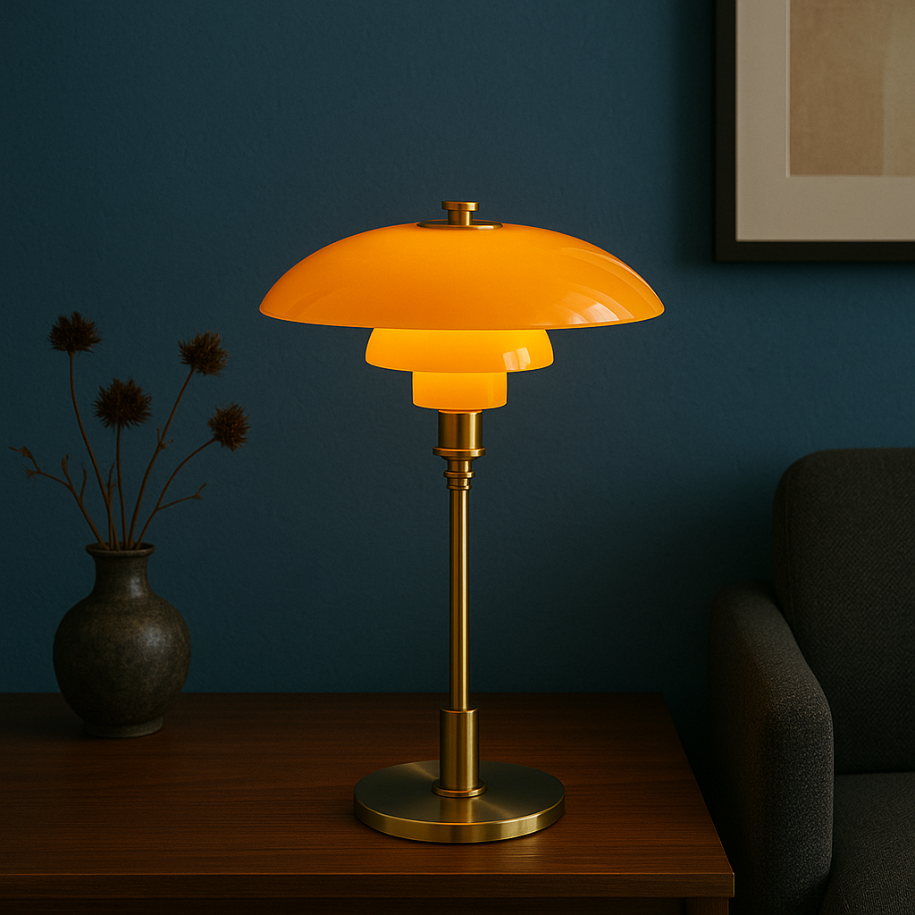 Danish Design Bordlampe | Skandinavisk Elegance