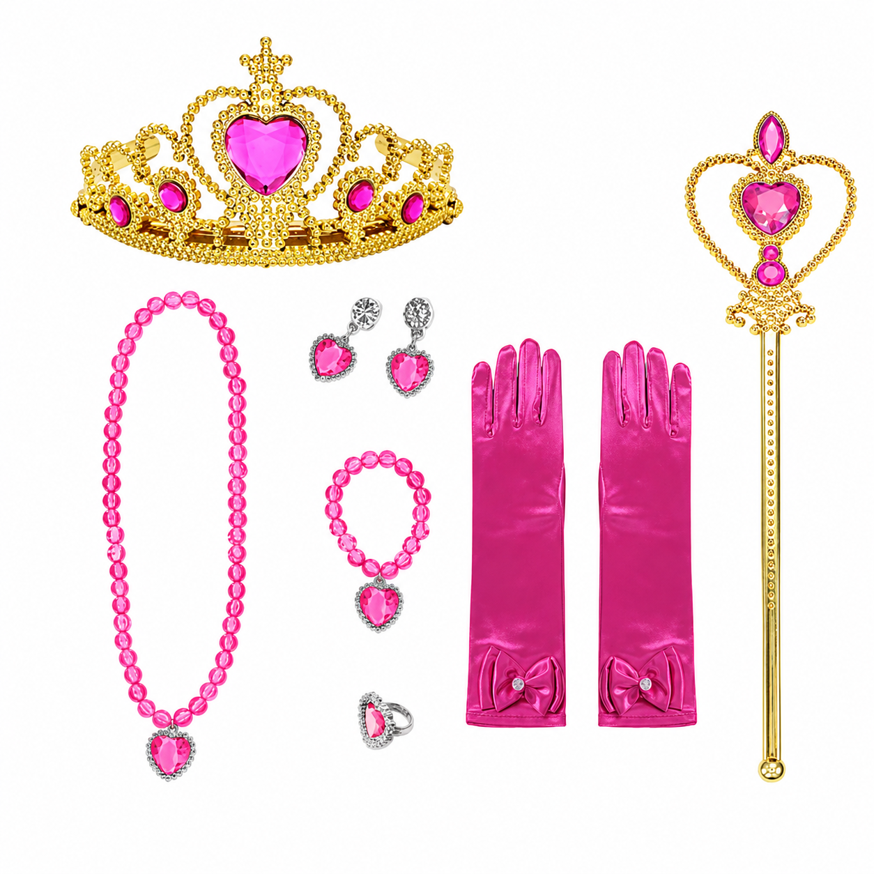 Halloween-Kostüme Mädchen Prinzessin Party Kleid Set