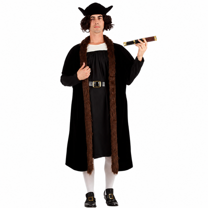Halloween Costumes Colonial Uniform Set Adults