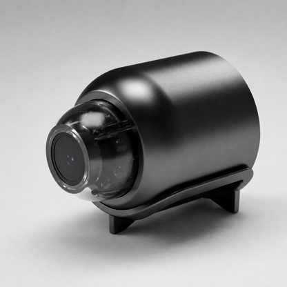 Trådløst Mini Sikkerhedskamera med Natvision Indendørs HD Monitor
