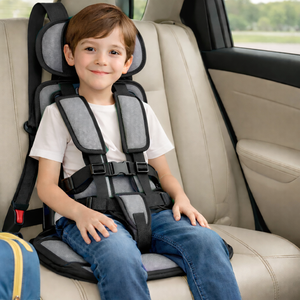 Car Seat Booster Portable Travel Safety Harness Kids