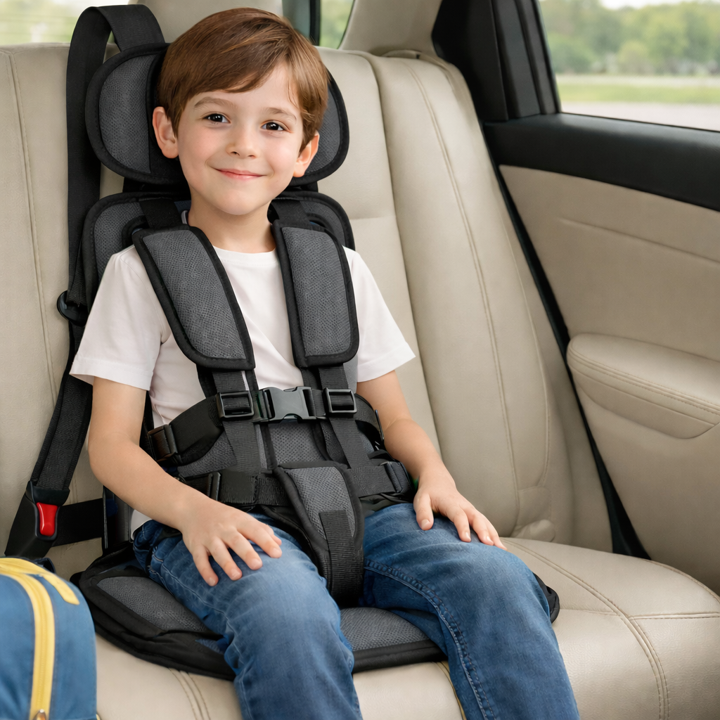 Car Seat Booster Portable Travel Safety Harness Kids