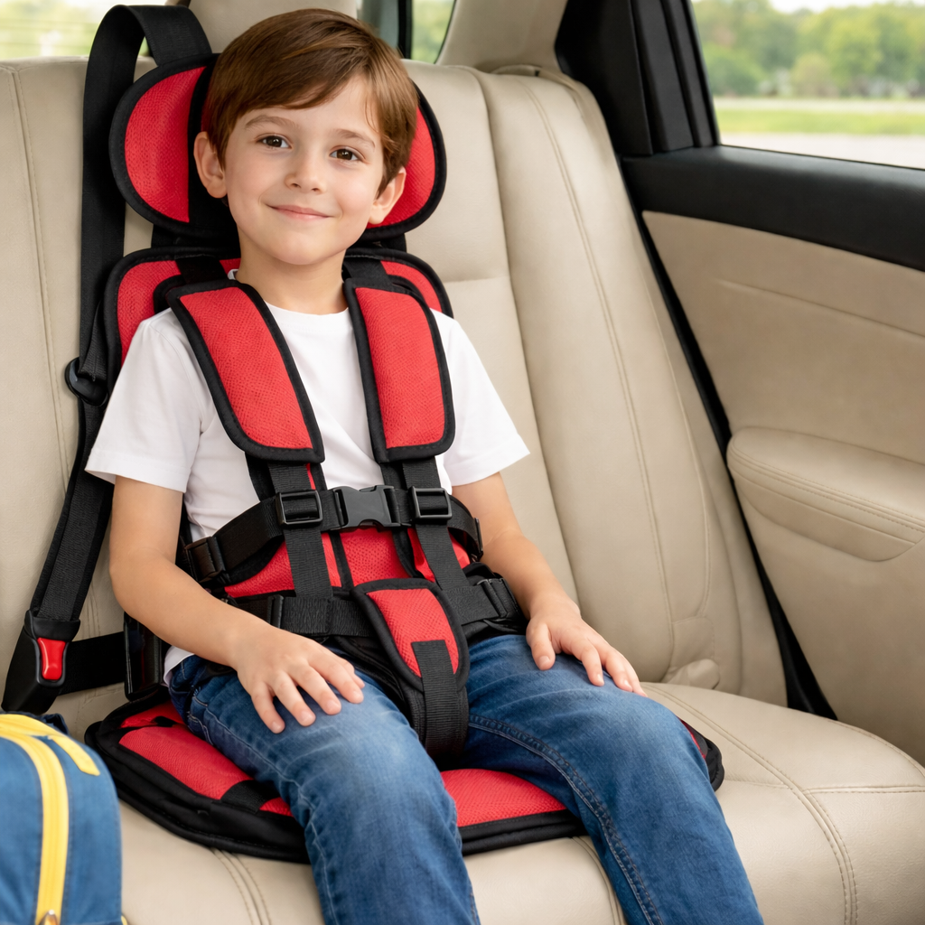 Car Seat Booster Portable Travel Safety Harness Kids