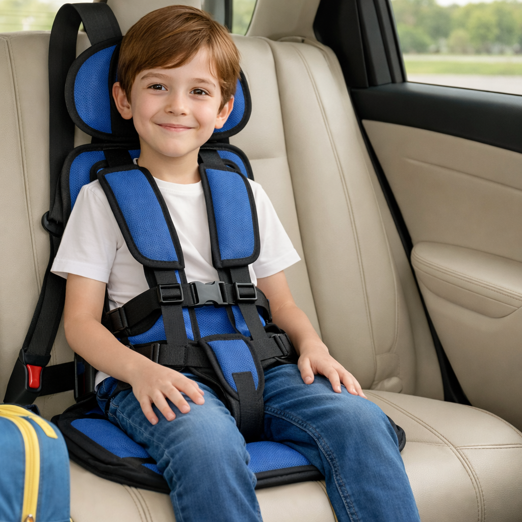 Car Seat Booster Portable Travel Safety Harness Kids