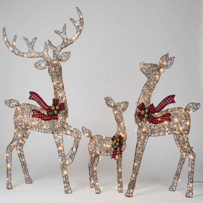 Tuinverlichting Kerst Rendieren Set Waterdicht LED Buiten Decor - Image 4