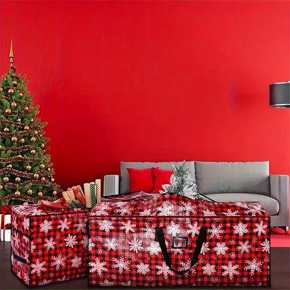 Christmas Tree Storage Bag Heavy Duty Waterproof Plastic Organizer