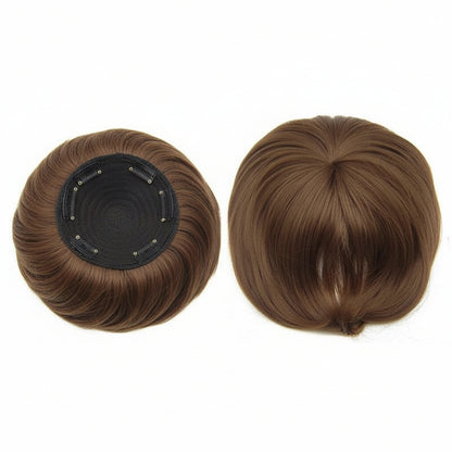 Aplique Cabelo Clip In Volume Natural Cobertura Falhas Topo