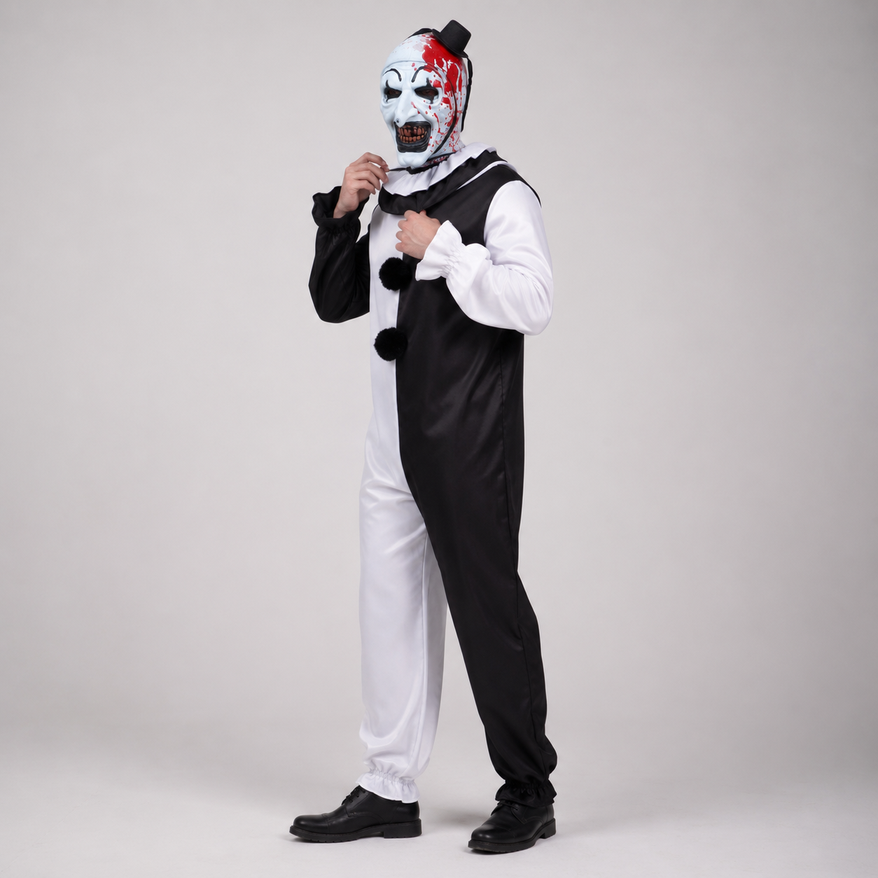 Máscara de Palhaço para Halloween, Fantasia de Horror para Cosplay