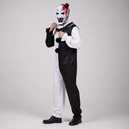 Máscara de Palhaço para Halloween, Fantasia de Horror para Cosplay