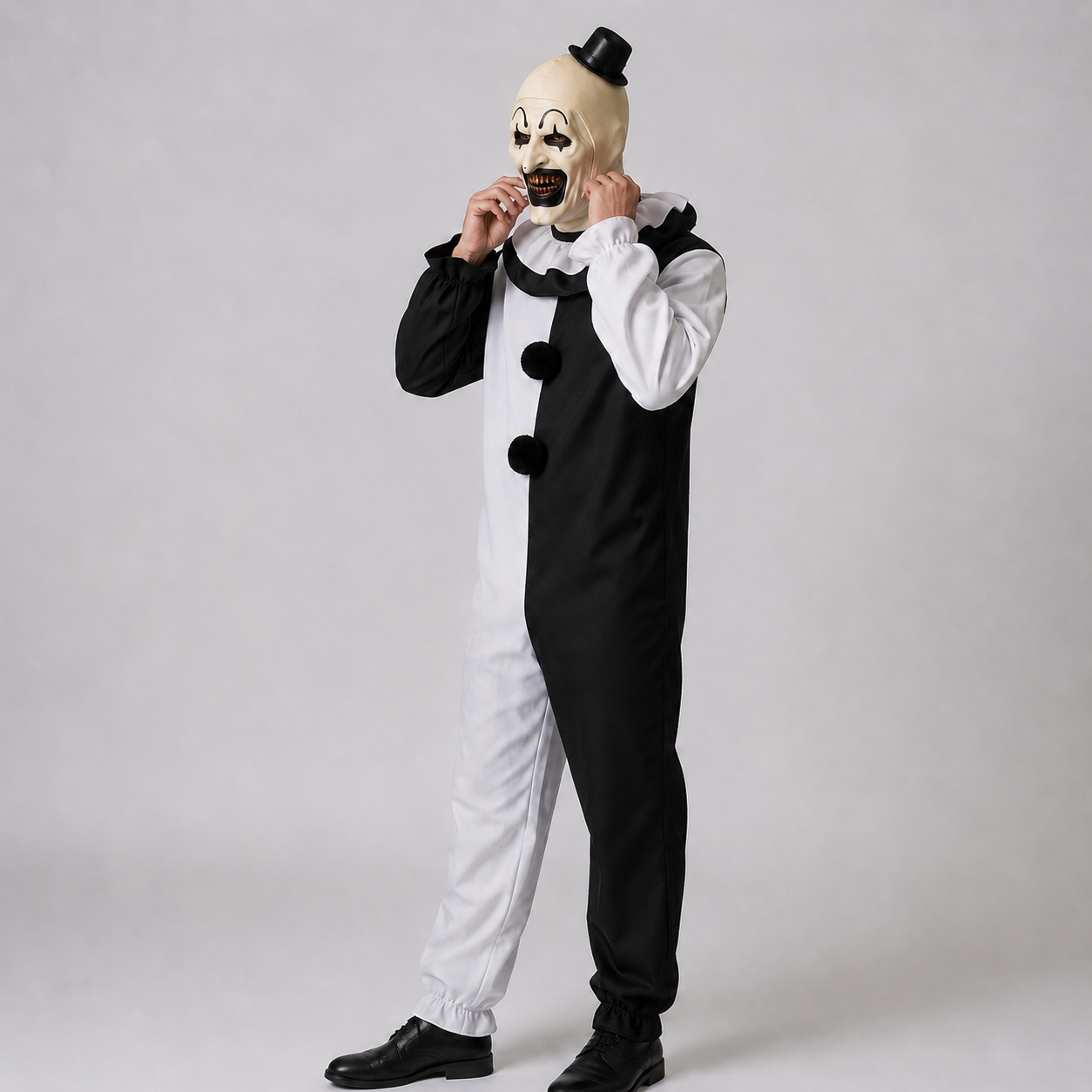 Máscara de Palhaço para Halloween, Fantasia de Horror para Cosplay