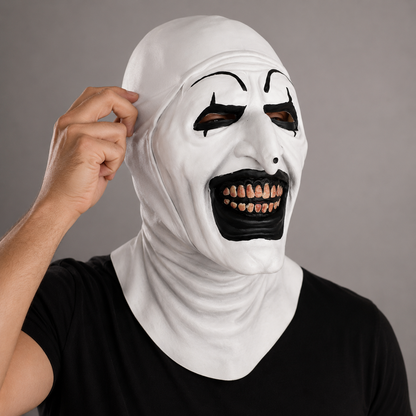 Máscara de Palhaço para Halloween, Fantasia de Horror para Cosplay