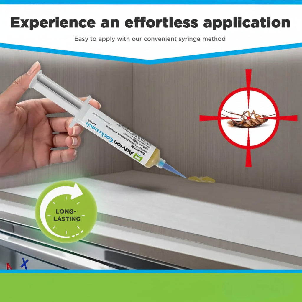Indoor Cockroach Control Gel Syringe Pest Management