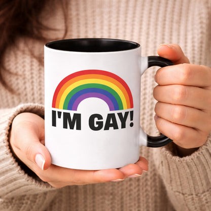 Tazza da caffè in ceramica che cambia colore con il calore, regalo scherzoso