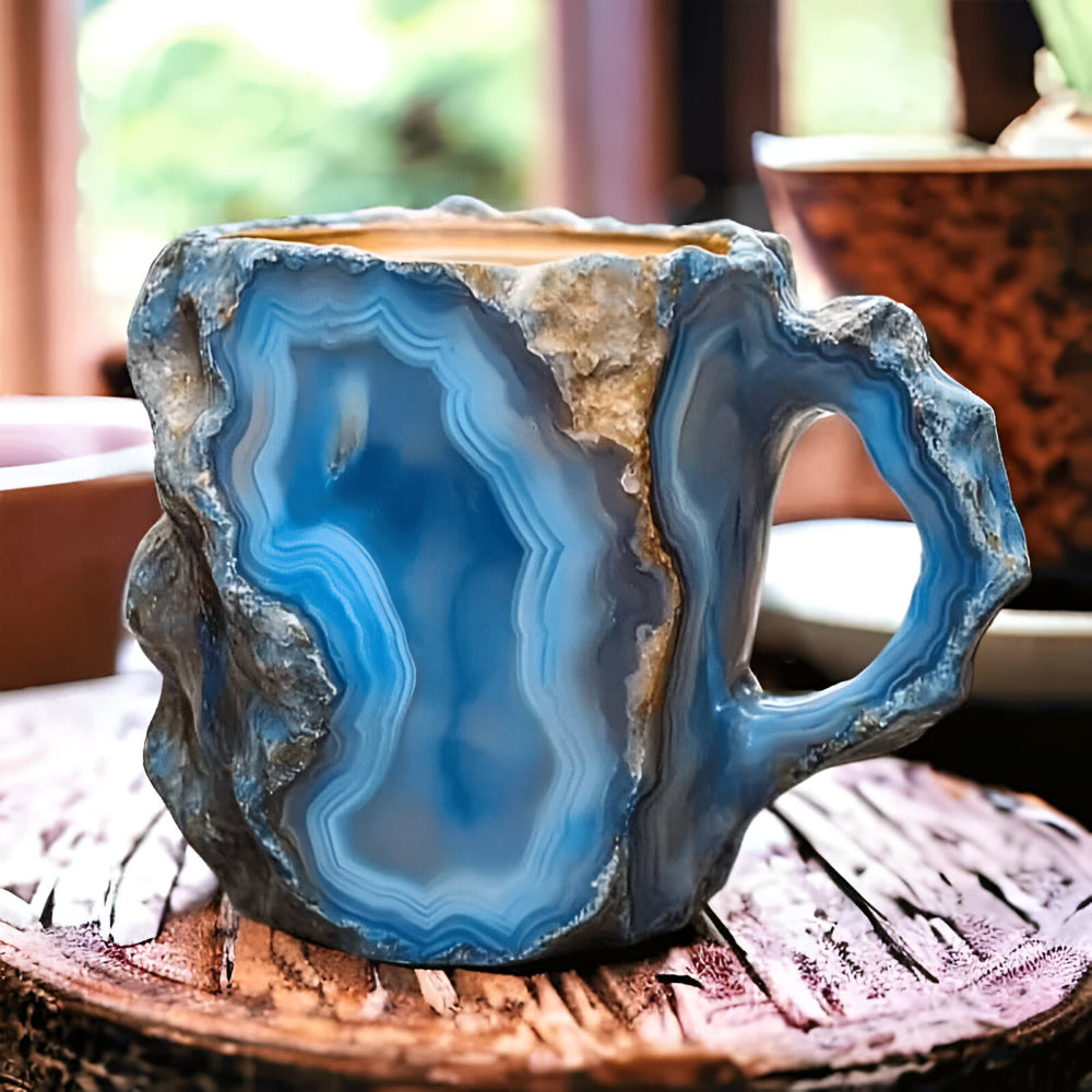 Coffee Mug Decorative Stone Style Drinkware