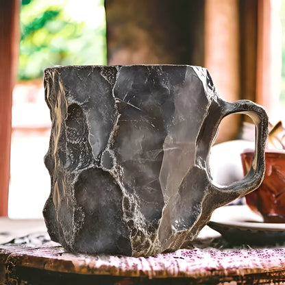 Coffee Mug Decorative Stone Style Drinkware