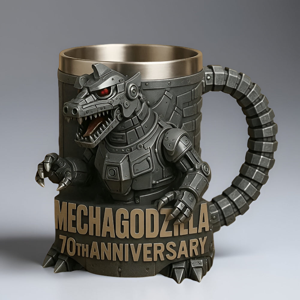 Tazza Caffè Ceramica Mostro 3D Decorativa
