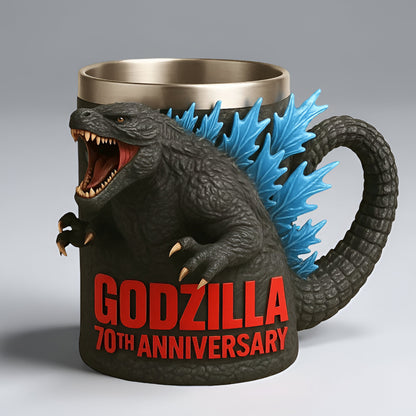Tazza Caffè Ceramica Mostro 3D Decorativa