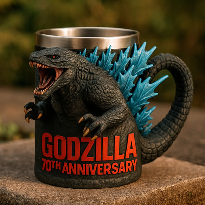 Tazza Caffè Ceramica Mostro 3D Decorativa