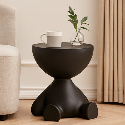 Rund Sofabord Moderne Side Accent Skammel Stil