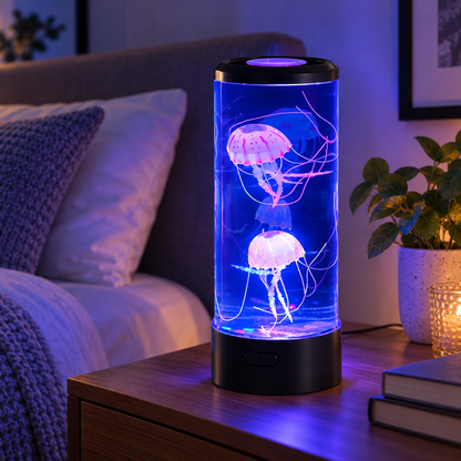 Color Changing Jellyfish Lamp USB Powered Aquarium Decor