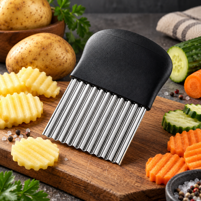 Komfortabler Griff, gewelltes Messer, rostbeständiges Design