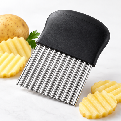 Komfortabler Griff, gewelltes Messer, rostbeständiges Design