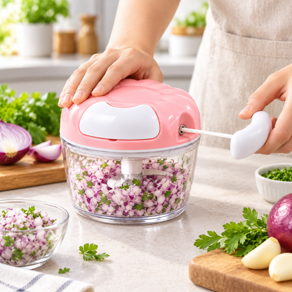 Schiacciaglio compatto da cucina, pressa manuale per aglio