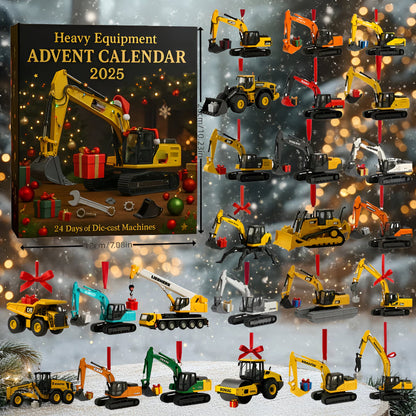 Construction Machinery Advent Calendar 2025 with 24 Die-Cast Vehicles 6