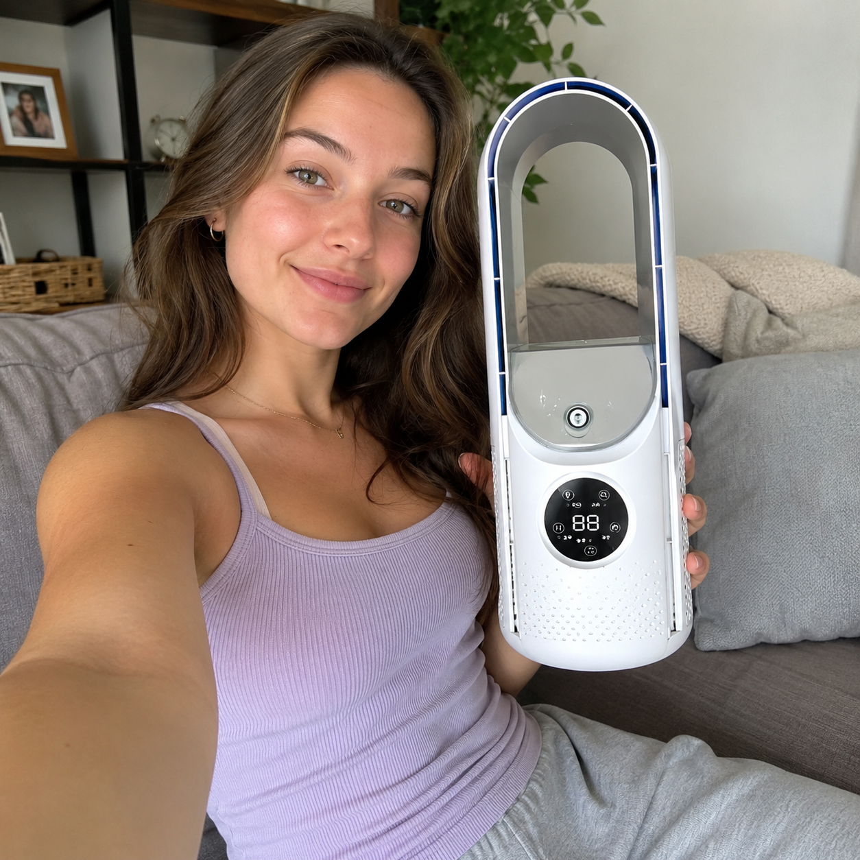 Cooling Fan Bladeless Portable Air Conditioner