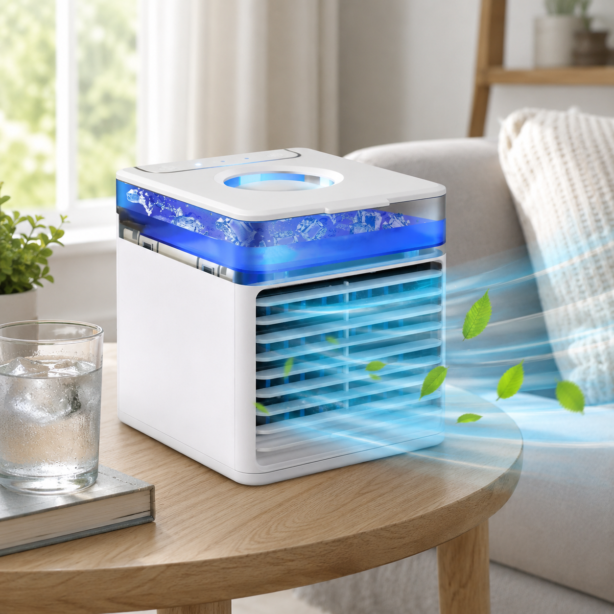 Cooling Portable Air Conditioner Humidifier Desktop