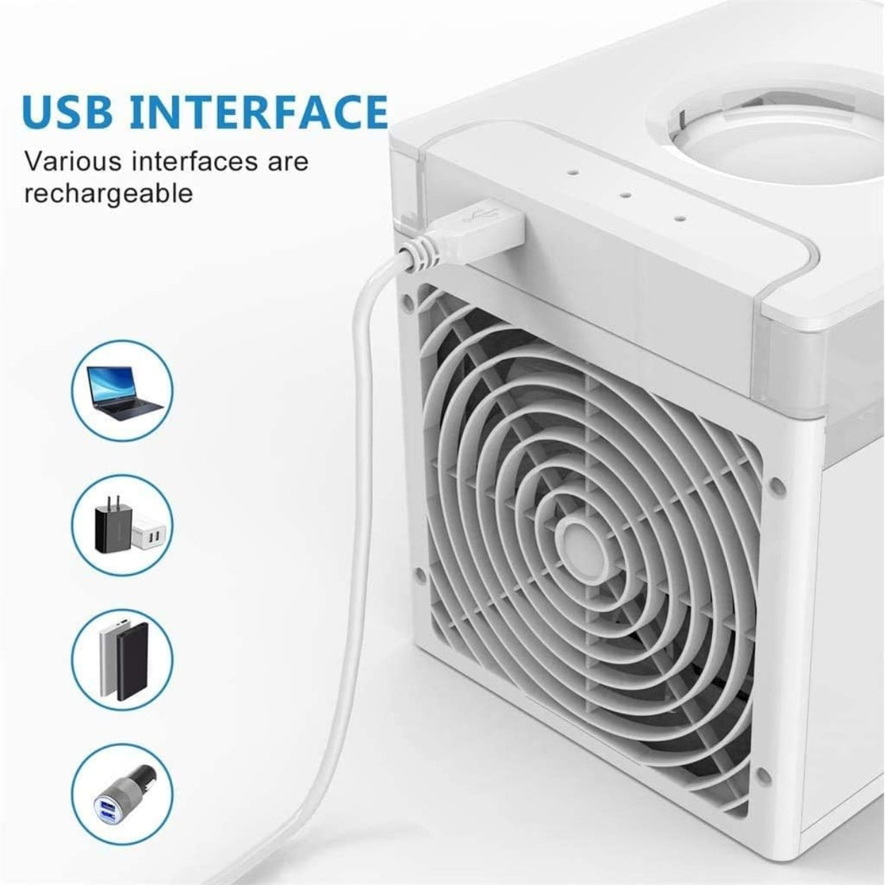 Cooling Portable Air Conditioner Humidifier Desktop - Image 5