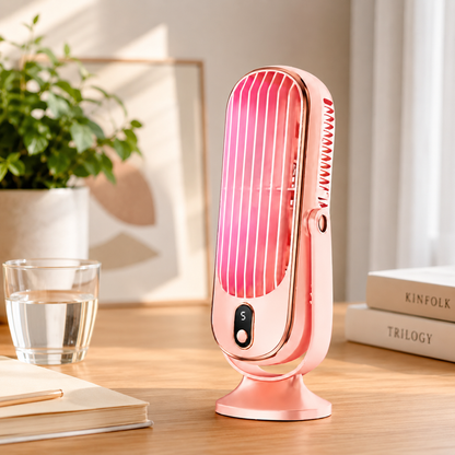 Bærbar batteridrevet ventilator USB bordventilator
