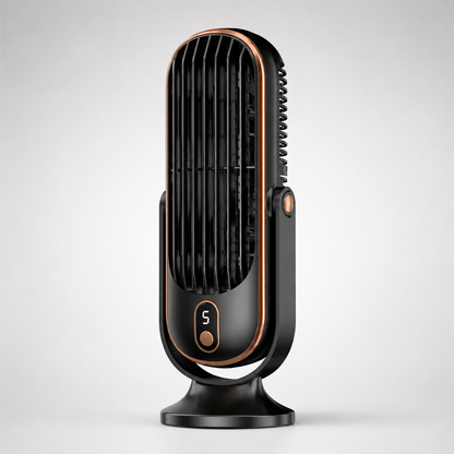 Bærbar batteridrevet ventilator USB bordventilator