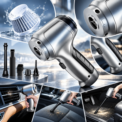 Cordless Car Vacuum Cleaner Portable Compact Design