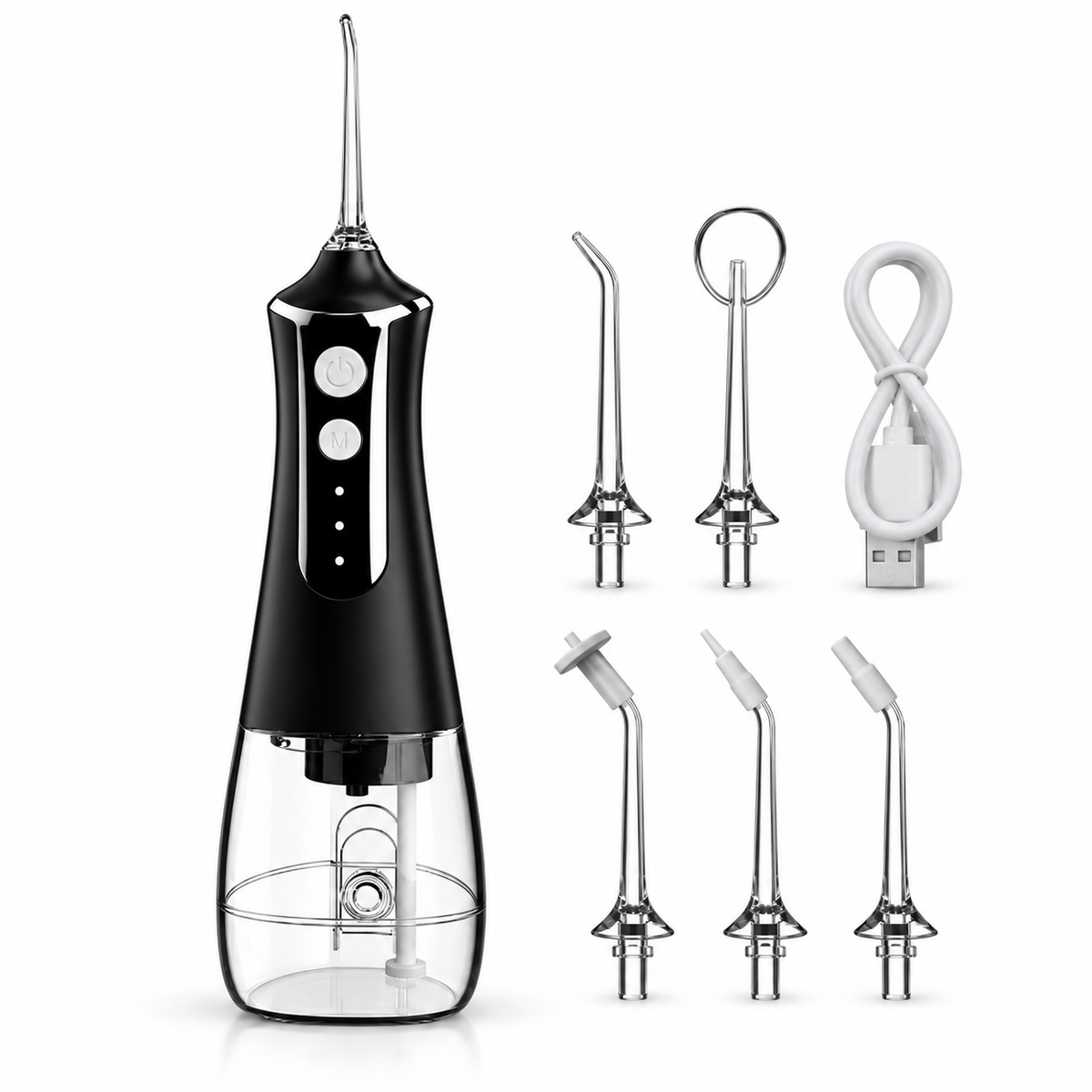 Cordless Water Flosser Portable Travel Friendly Compact