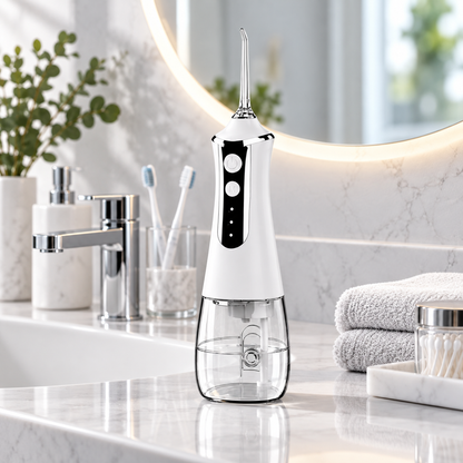 Cordless Water Flosser Portable Travel Friendly Compact