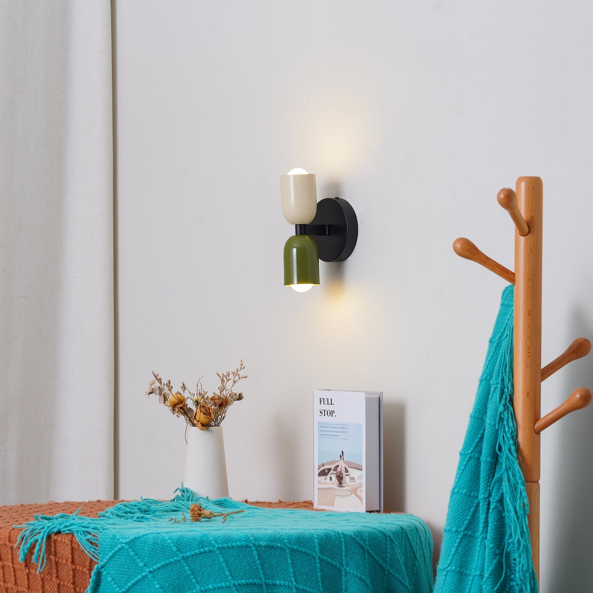 Colorful Bedside Wall Lamp | Nordic Macaron Wall Light