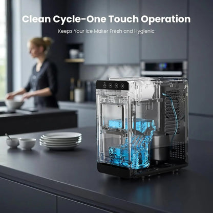Countertop Ice Maker Ice Machine Compact Portable Countertop - Image 4