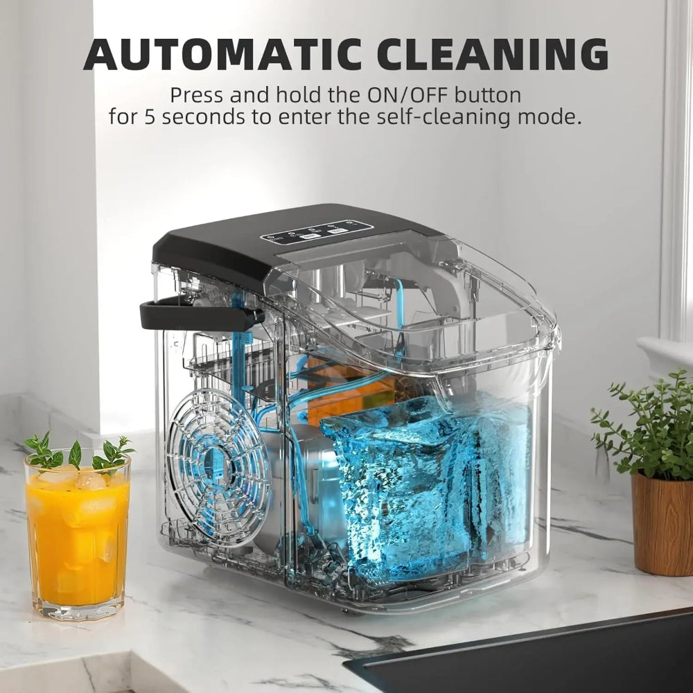Countertop Ice Maker Ice Machine Compact Portable Fast - Image 5